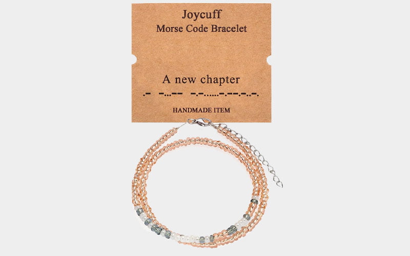Inspirational Morse Code Bracelets for Retired Mom Inspirational Morse Code Bracelets for Retired Mom