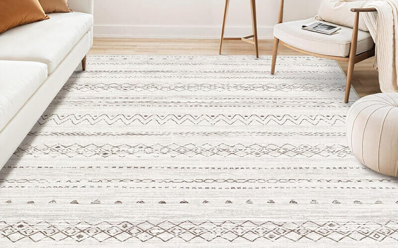 Indoor Nursery Rug (Non Slip & Washable)