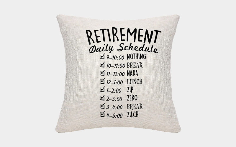 Pillowcase For a Retired Mom Pillowcase For a Retired Mom