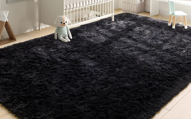 Fluffy Rug for Nursery and Playroom For Kids