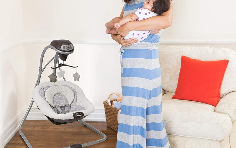 Graco Simple Sway Swing - Abbington