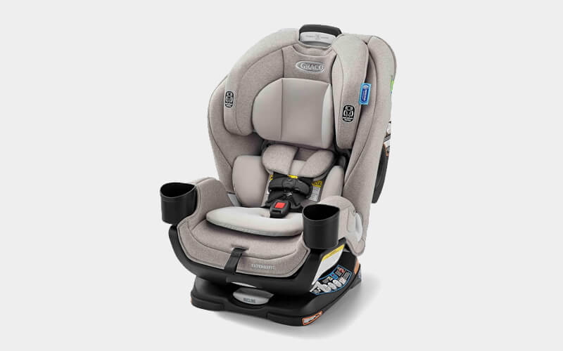 Graco Extend2Fit Convertible Car Seat For Babies