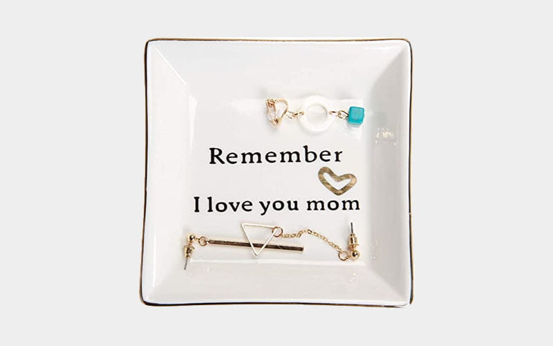 “I Love You Mom” Jewelry Tray