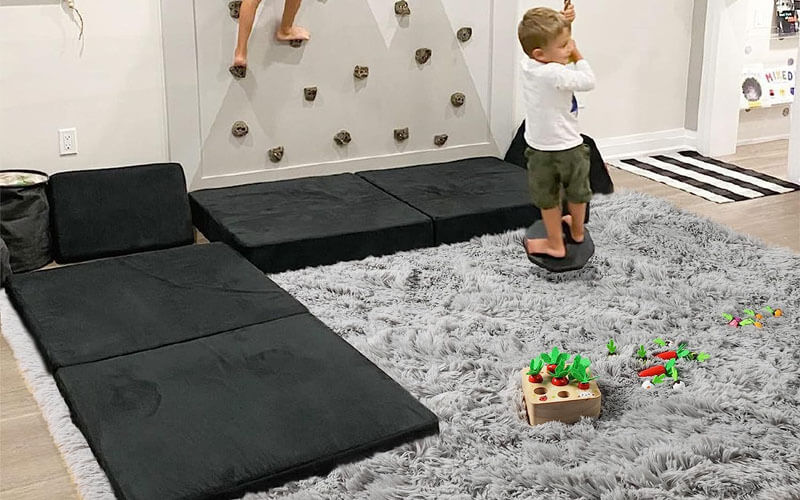 Super Soft Shaggy Rugs Carpets For Playroom