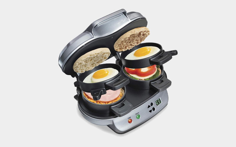Breakfast Sandwich Maker With Timer