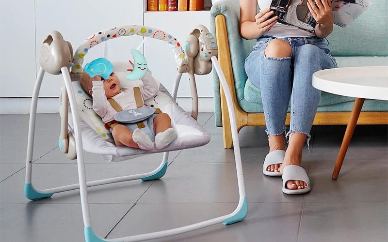 Versatile and Convenient Comfort Rocking Chair for Babies