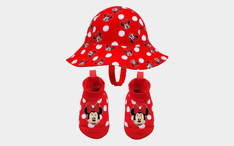 Disney minnie mouse sunny booties set for 0-12 months baby Disney minnie mouse sunny booties set for 0-12 months baby