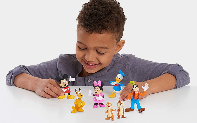 Mickey mouse figure set for kids