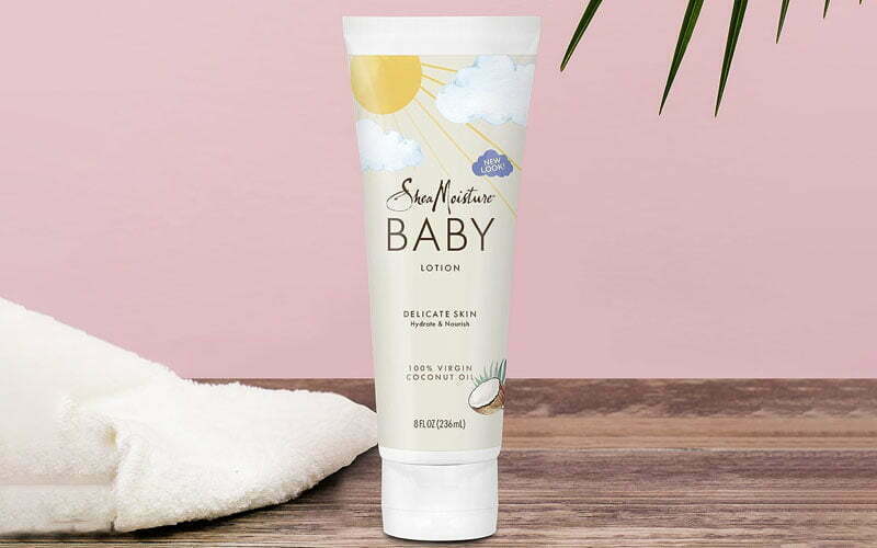 SheaMoisture virgin coconut oil & murumuru butter baby lotion
