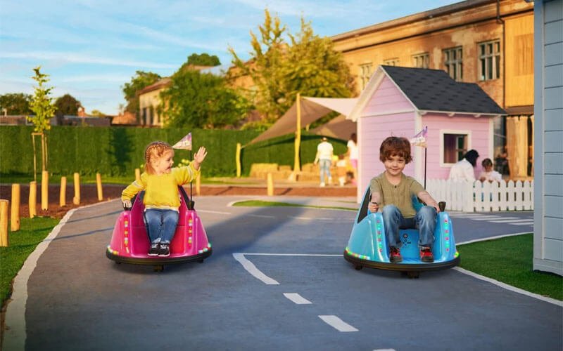 Electric bumper car for toddlers with 2-speed options Electric bumper car for toddlers with 2-speed options