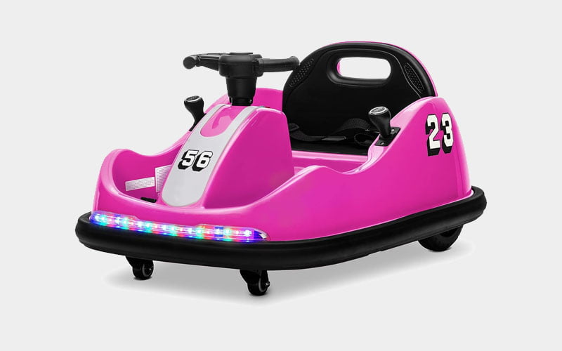 Electric car with steering joystick and bluetooth Electric car with steering joystick and bluetooth