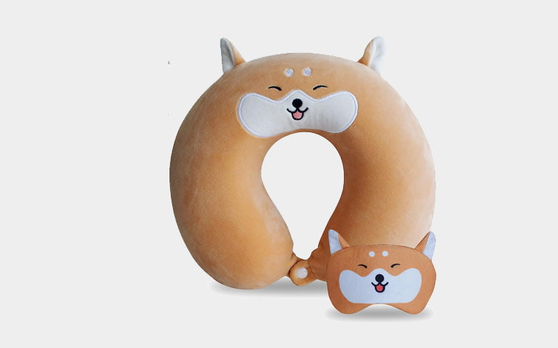 Sexysamba Cartoon Headrest & Neck Pillow for Unisex