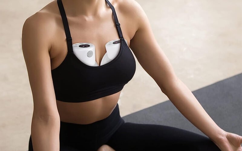 Breast wearable electric pump with 9 levels Breast wearable electric pump with 9 levels