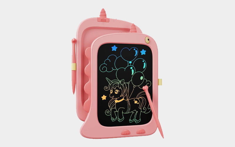 Colorful educational learning tablet for kids