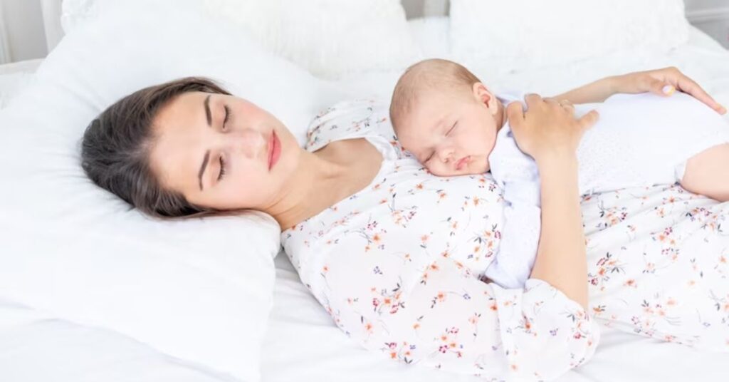 Best sleeping position for colic baby