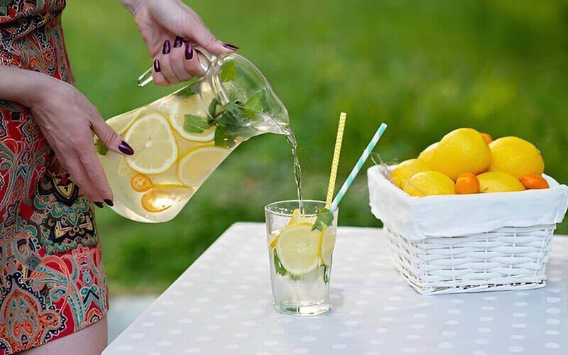 Refreshing Fruit Infused Water