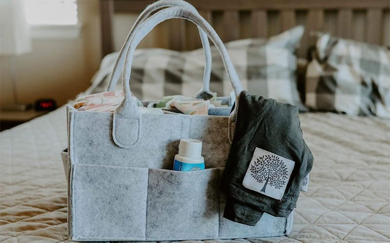 Baby diaper organizer