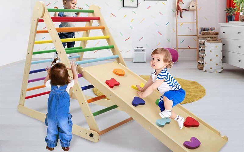 YOLEO triangle climbing for kids