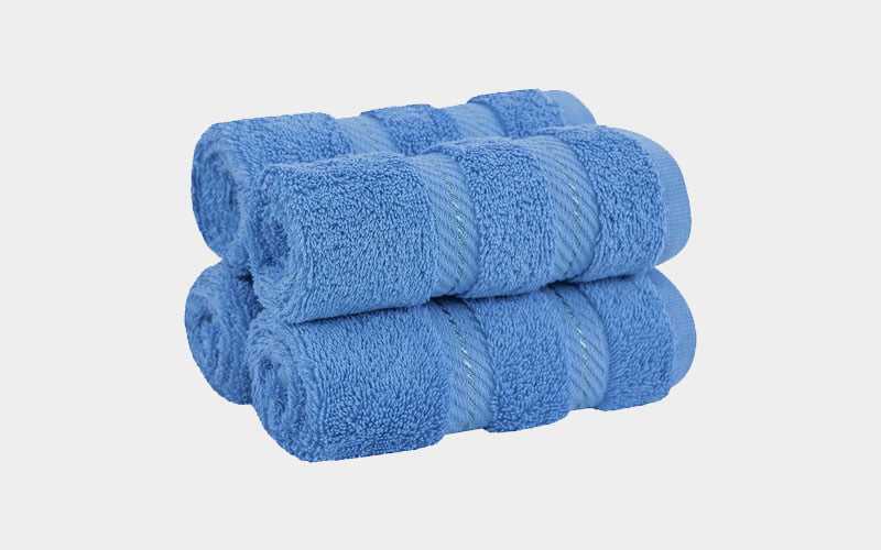American soft linen luxury washcloths for bathroom