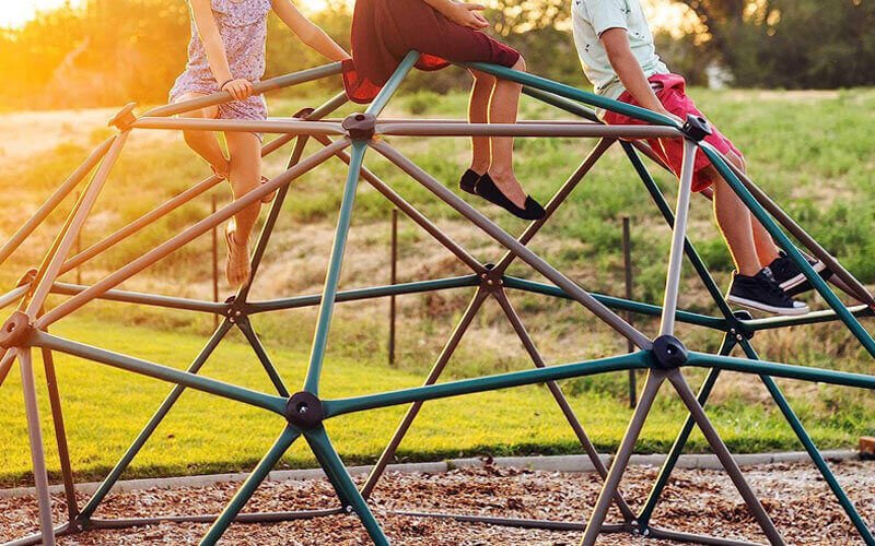 Lifetime geometric dome climber