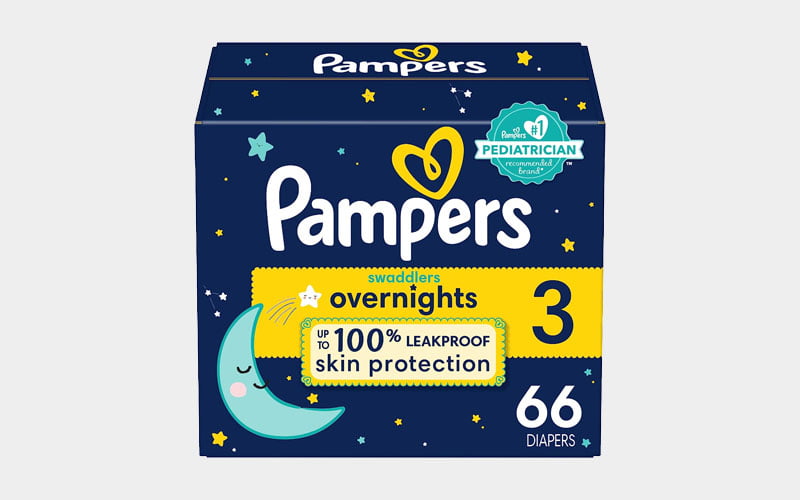 Pampers overnights disposable baby diapers Pampers overnights disposable baby diapers
