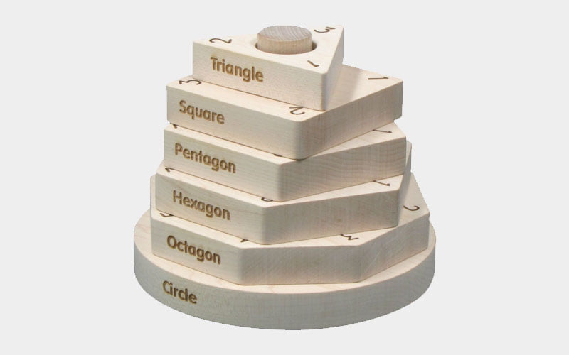 Natural shape stacker made in USA