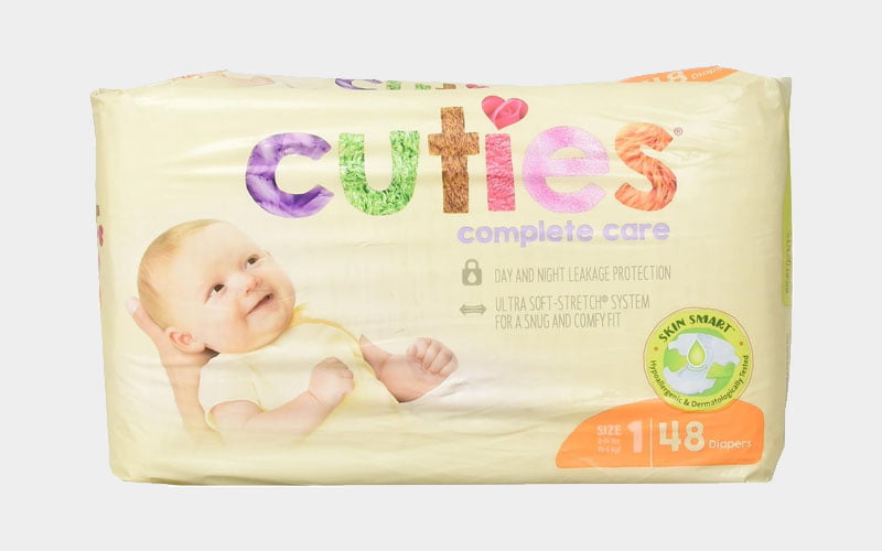Cuties complete care baby diapers Cuties complete care baby diapers