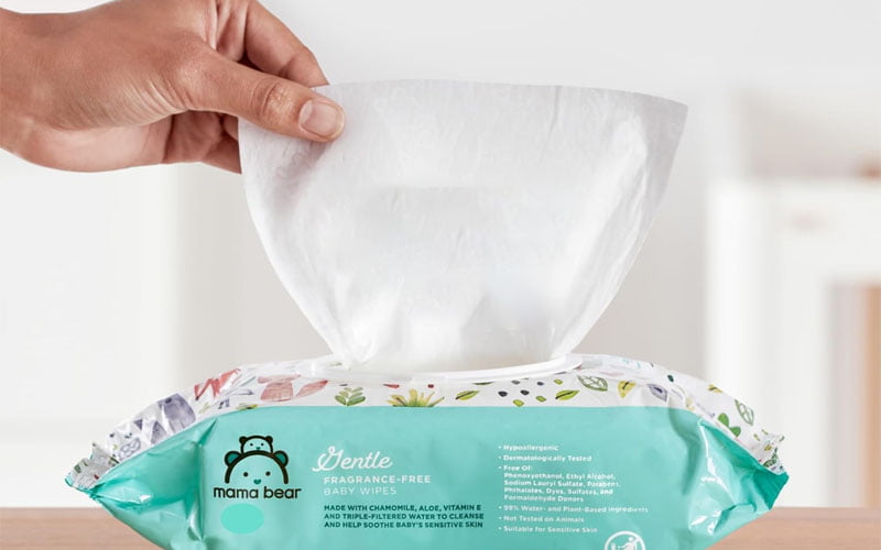 Amazon Brand - Mama Bear Gentle Fragrance-Free Baby Wipes