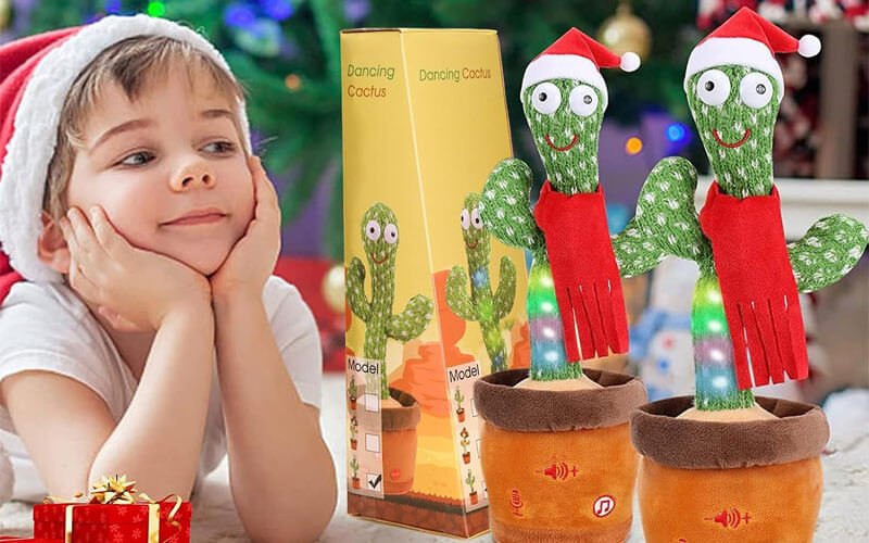 Emoin Dancing Cactus Christmas Cactus Toy Emoin Dancing Cactus Christmas Cactus Toy
