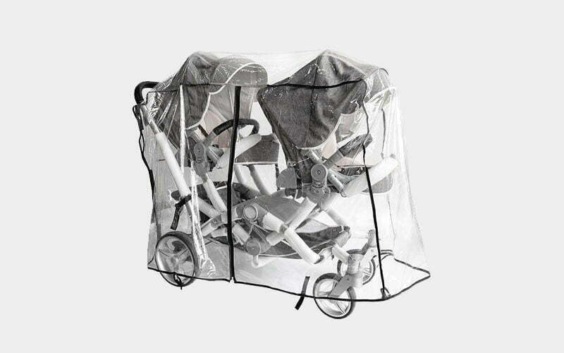 Double Stroller Rain Cover Double Stroller Rain Cover