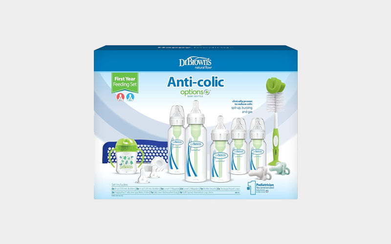Dr. Brown's First-Year Options Feeding Set Dr. Brown's First-Year Options Feeding Set