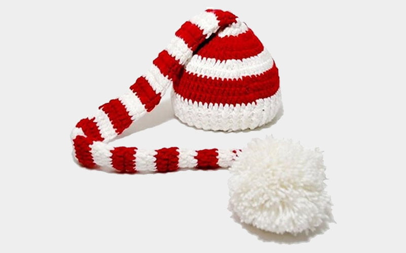 Kafeimali Christmas Crochet Beanie Kafeimali Christmas Crochet Beanie