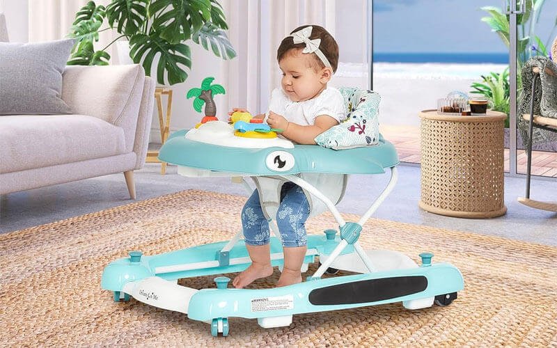Dream On Me 2-in-1 Activity Walker & Rocker