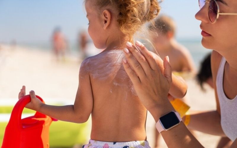 Sunscreen Application