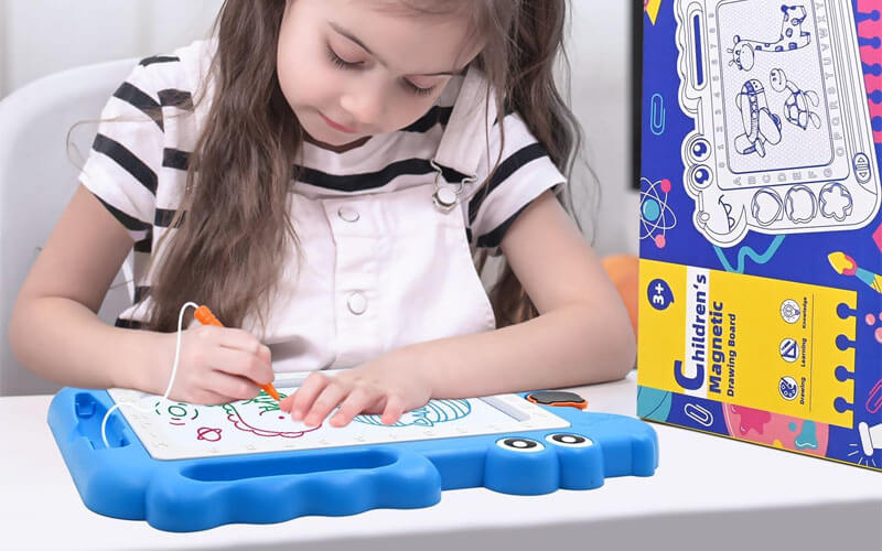 AiTuiTui Magnetic Drawing Board For Toddler Unleashing Creative Potential