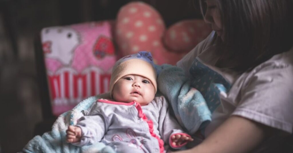 First Night Home From The Hospital and Baby Won’t Sleep