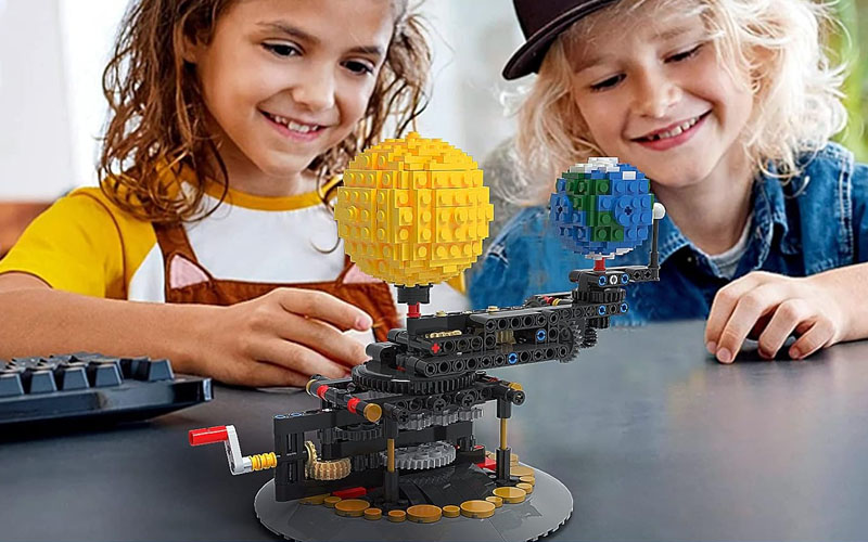 Earth Moon Sun Orrery Set