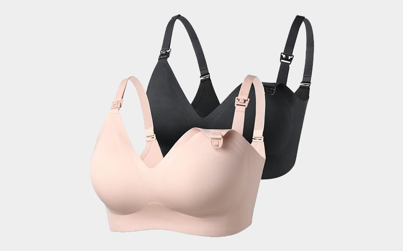 Momcozy Seamless Breastfeeding Maternity Bra