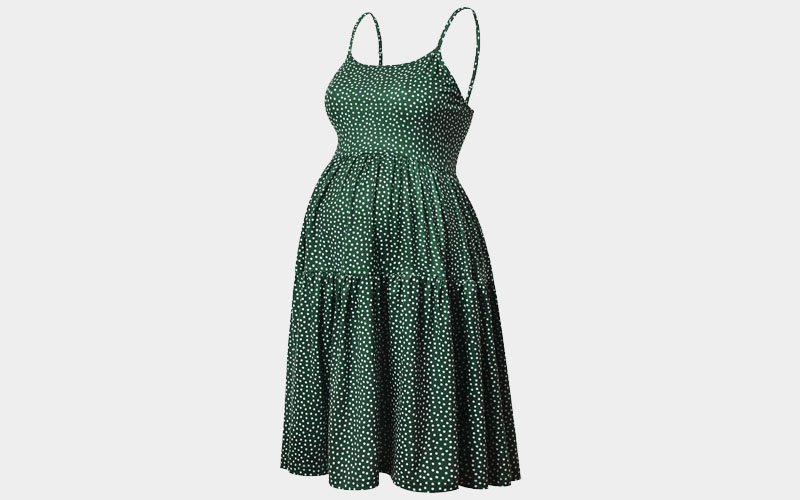 GINKANA Maternity Dresses Layered
