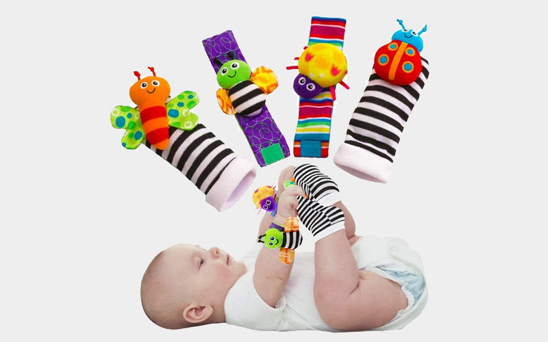 Rattle Socks Toys For Unisex