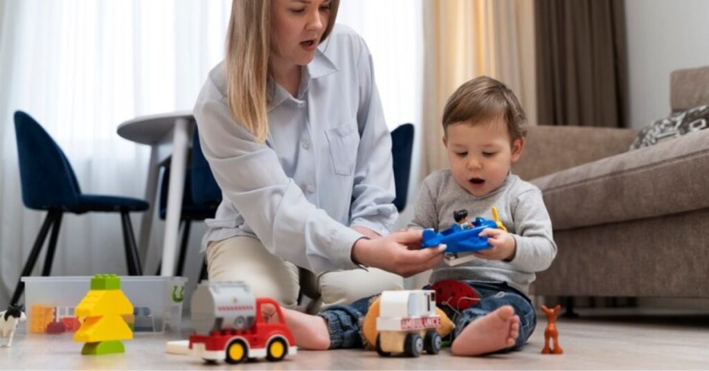 Which toys would be developmentally appropriate for a 6 month old infant