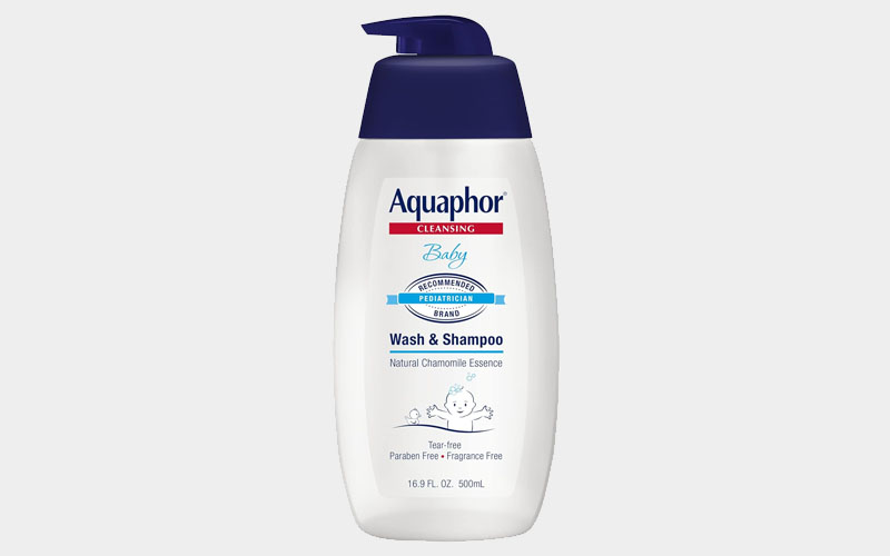 Aquaphor Baby Wash and Shampoo (2 in 1 Solution) for Babies