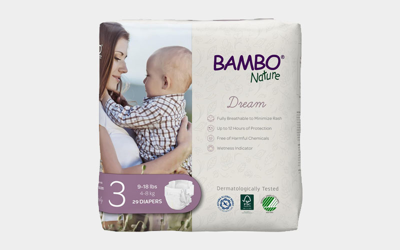 Bambo Nature Premium Baby Diapers for Newborns