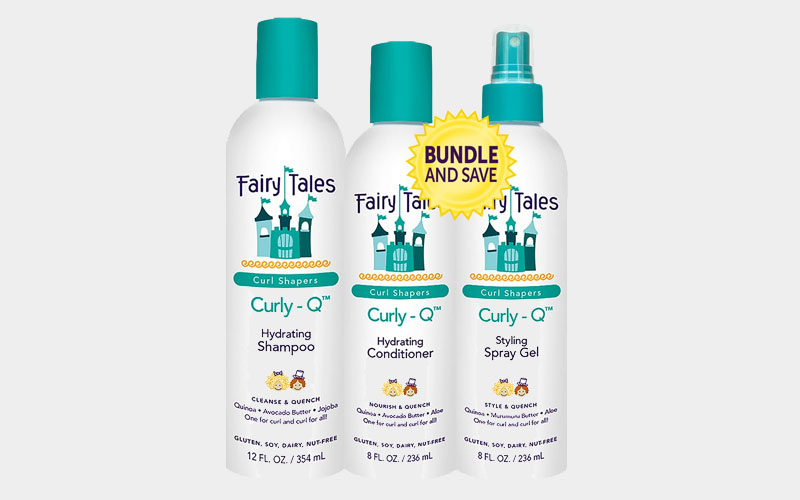 Fairy Tales Curly-Q Daily Hydrating Shampoo (Pack of 3)