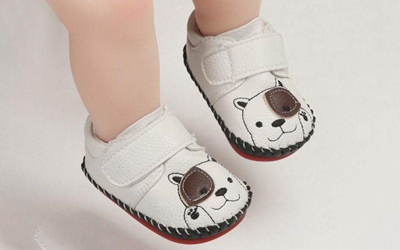 HsdsBebe Pu Leather Walking Sneakers For Unisex