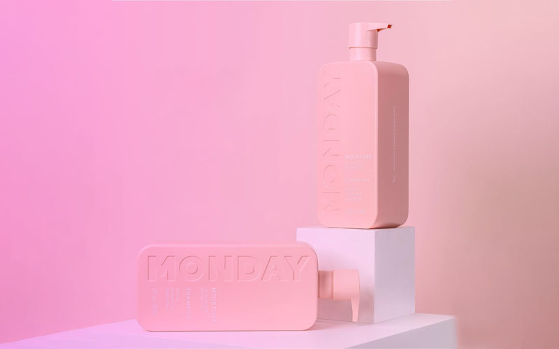 MONDAY HAIRCARE Moisture Shampoo + Conditioner Set for Curly Hair