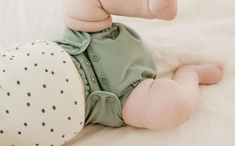 Leak-Proof and Breathable Cloth Diaper for Newborns