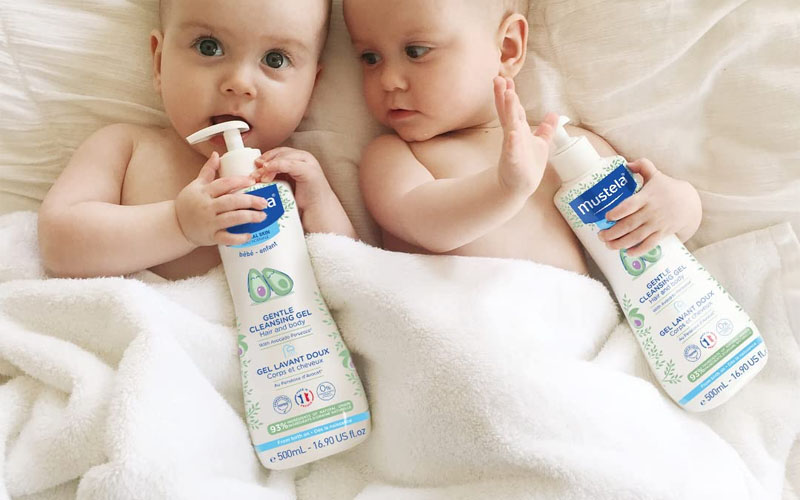 Mustela Baby Gentle Cleansing Baby Hair & Body Wash