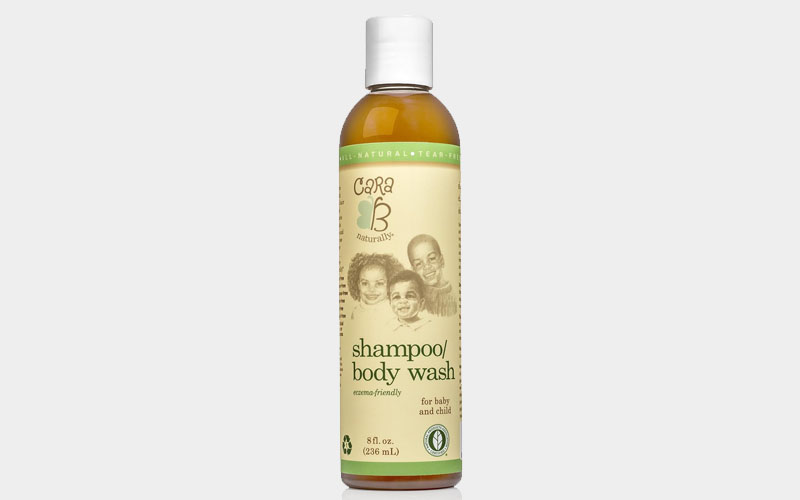 CARA B Naturally Baby Shampoo and Body Wash for Textured
