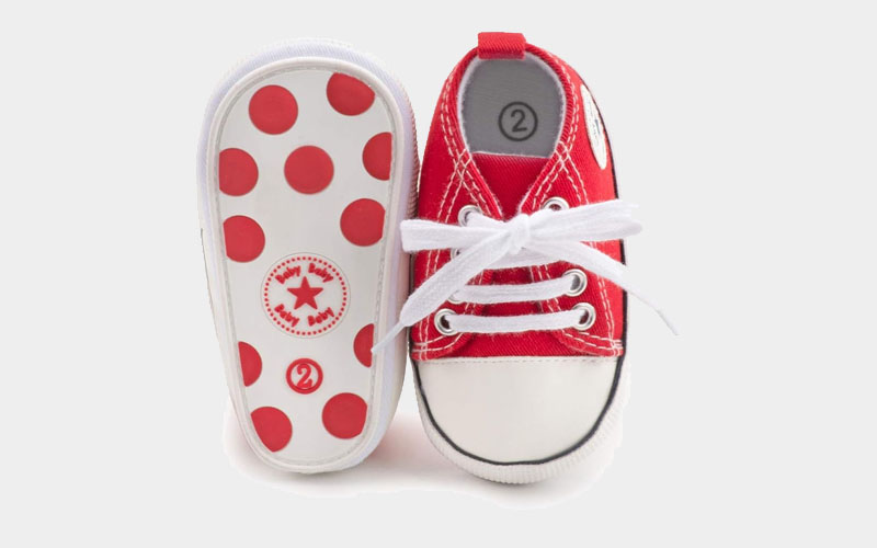 KIDSUN Unisex Sneaker Anti-Slip Newborn Walkers